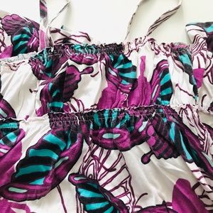 Strapped and elastic kids long dress